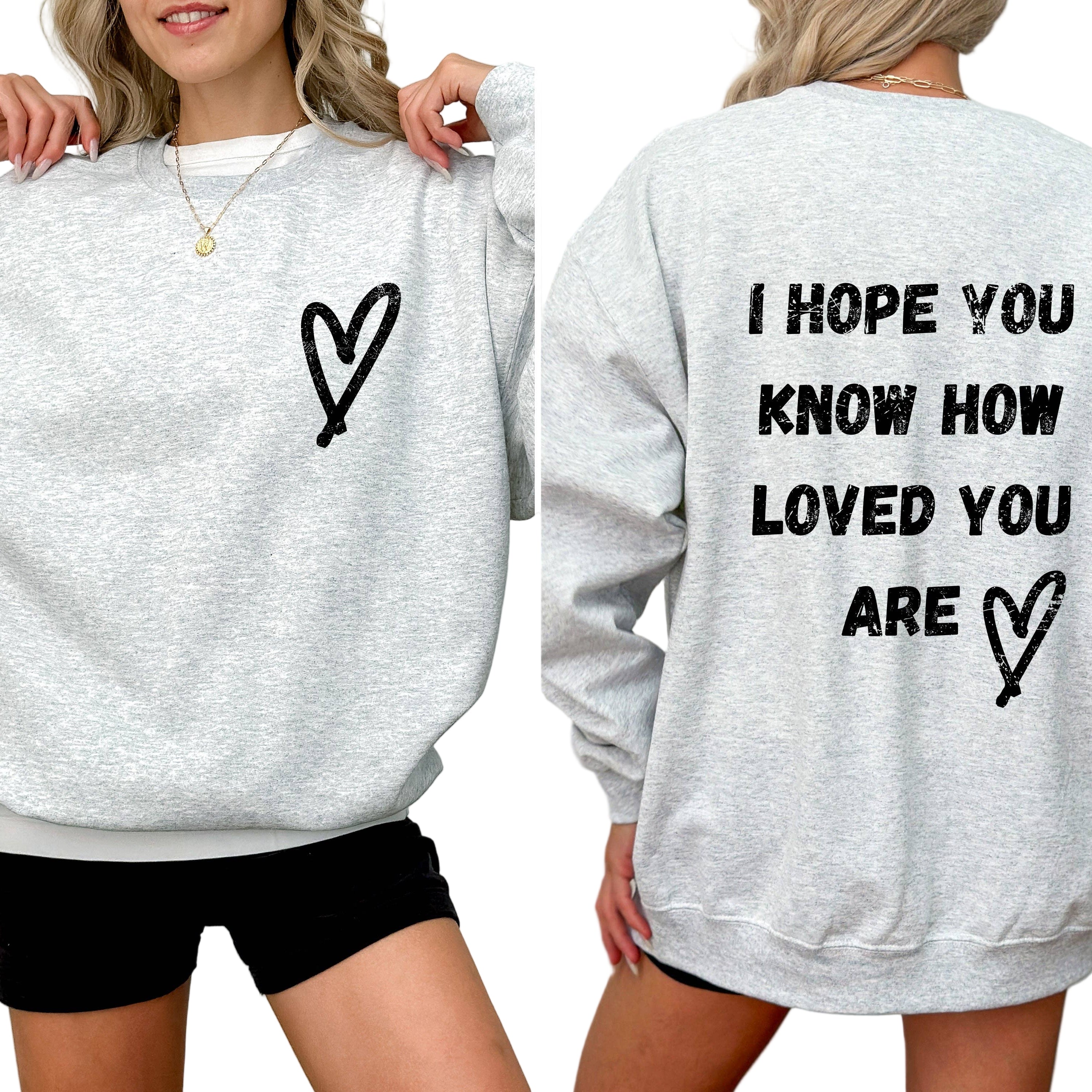 Loved Sweatshirt-Gray