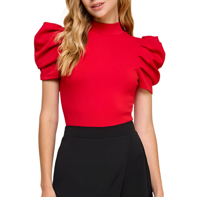 The Darling Bodysuit-Red