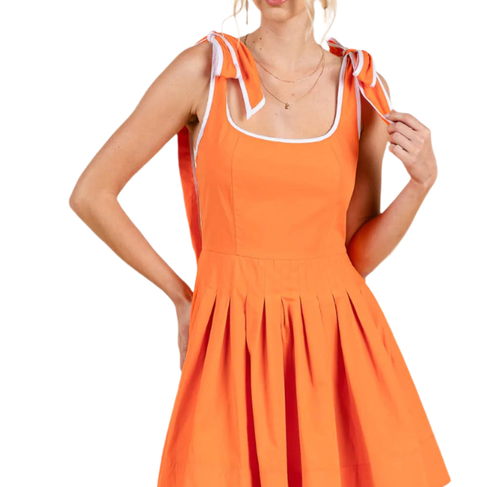 Gameday Ready Dress-Orange